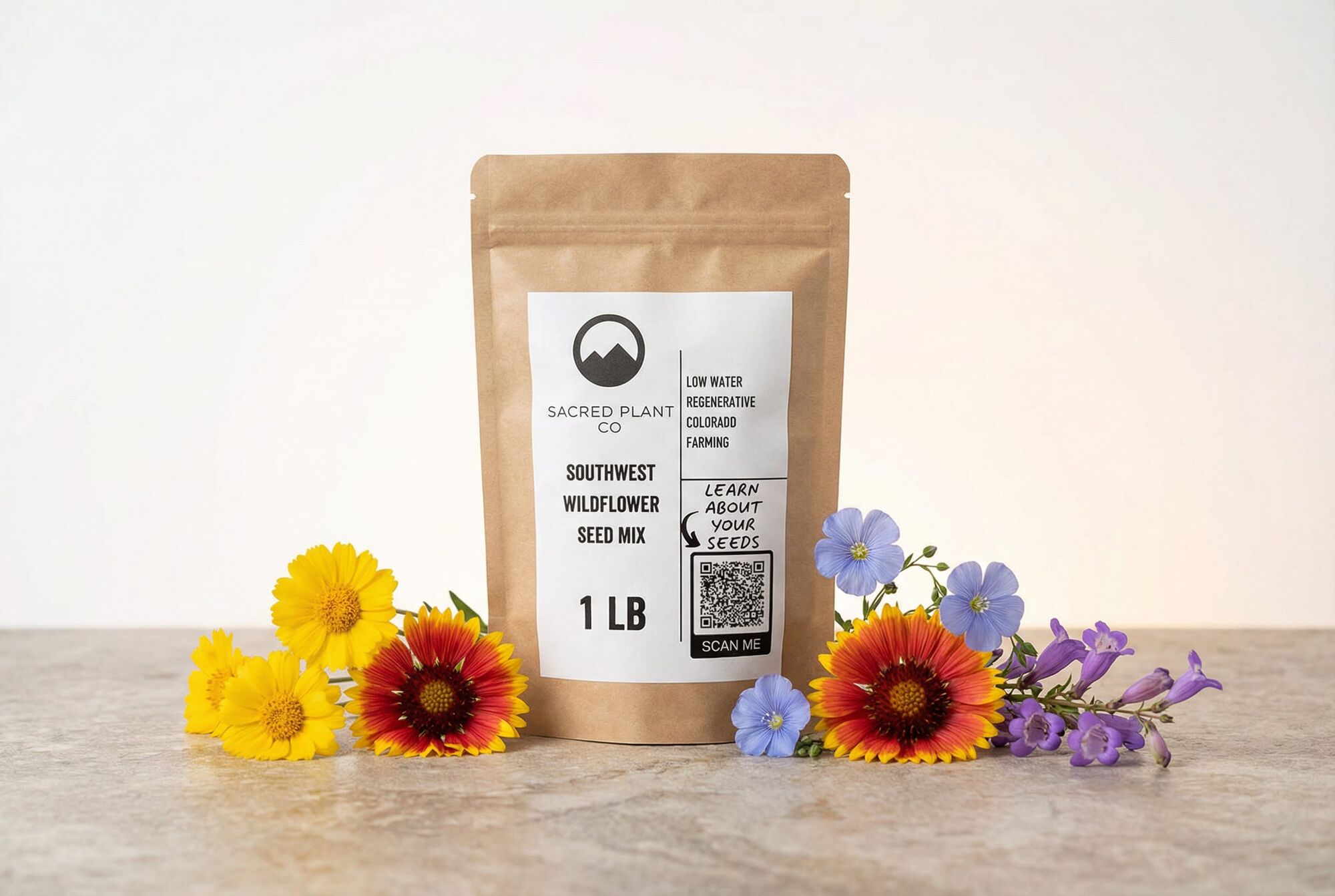 Southwest Wildflower Mix – Heat-Tolerant Blooms for Low-Elevation Landscapes | Sacred Plant Co